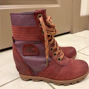 Sorel Women's Lexie Wedge Boots 6.5
